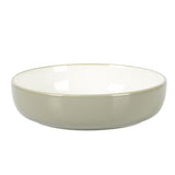 Sur La Table Kitchen Essentials 16-Piece Two-Tone Porcelain Dinnerware Set