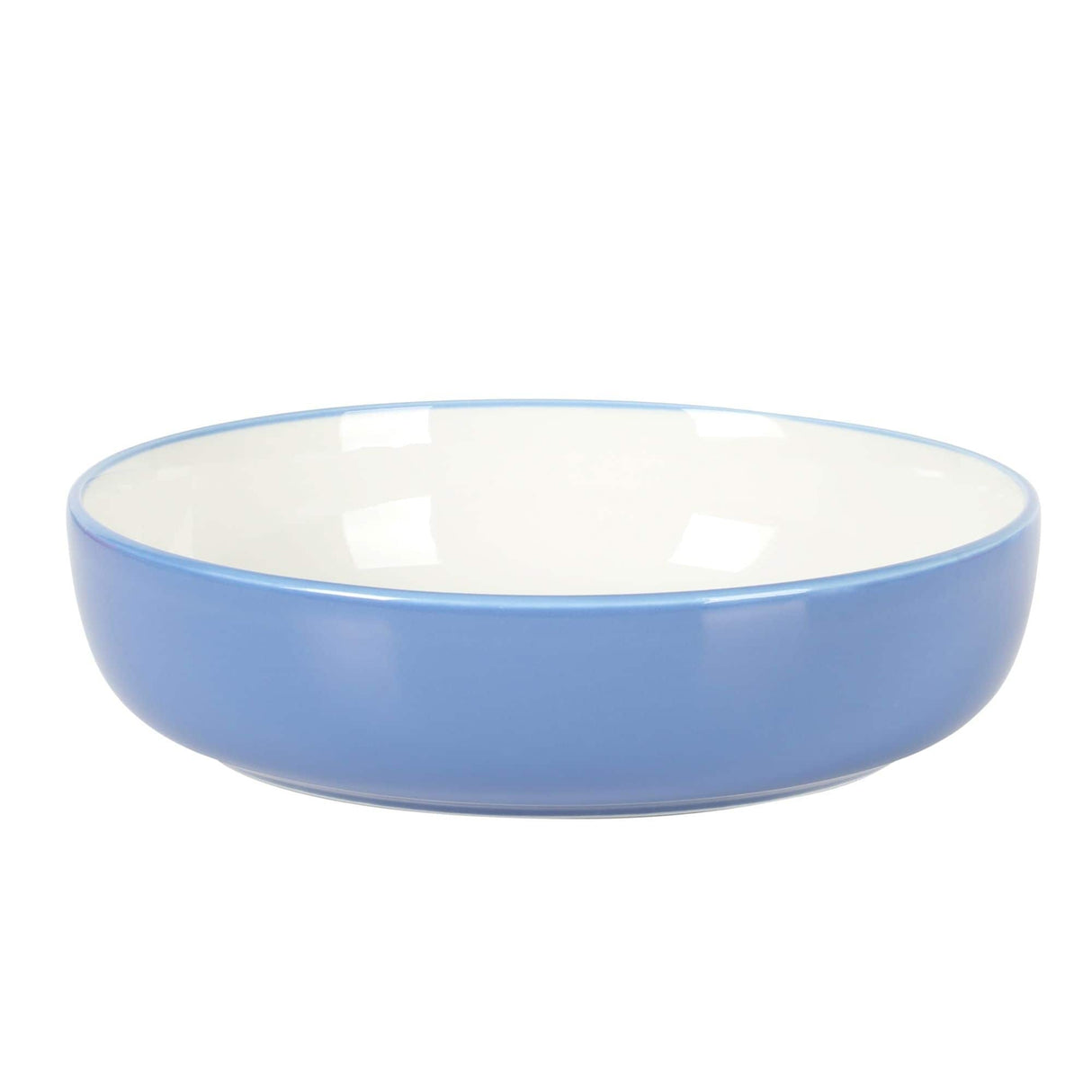 Sur La Table Kitchen Essentials 16-Piece Two-Tone Porcelain Dinnerware Set