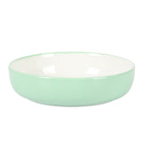 Sur La Table Kitchen Essentials 16-Piece Two-Tone Porcelain Dinnerware Set