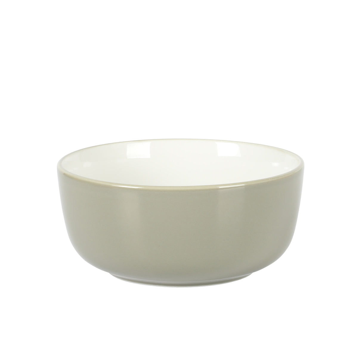 Sur La Table Kitchen Essentials 16-Piece Two-Tone Porcelain Dinnerware Set