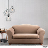 Sure Fit Stretch Stripe 2-Piece Sofa Slipcover