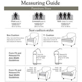 Sure Fit Stretch Stripe 2-Piece Sofa Slipcover