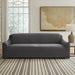 SureFit Hampstead Stretch Velvet X-Large Sofa Slipcover Machine Washable Couch Covers - 40x115