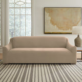 SureFit Hampstead Stretch Velvet X-Large Sofa Slipcover Machine Washable Couch Covers - 40x115
