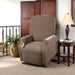 SureFit Stretch Pique Lift Recliner Slipcover