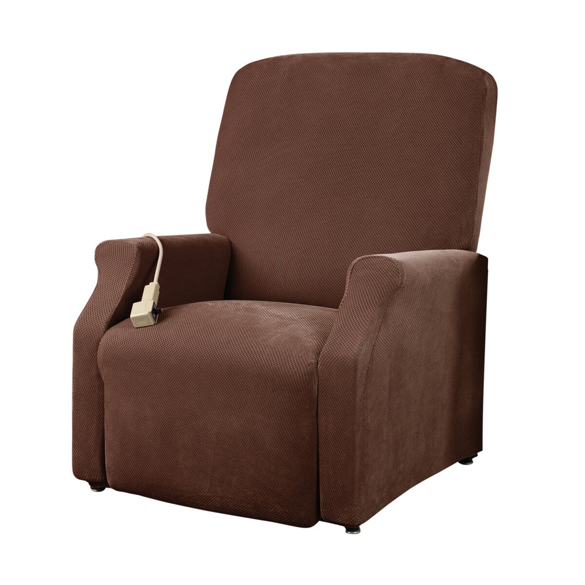 SureFit Stretch Pique Lift Recliner Slipcover