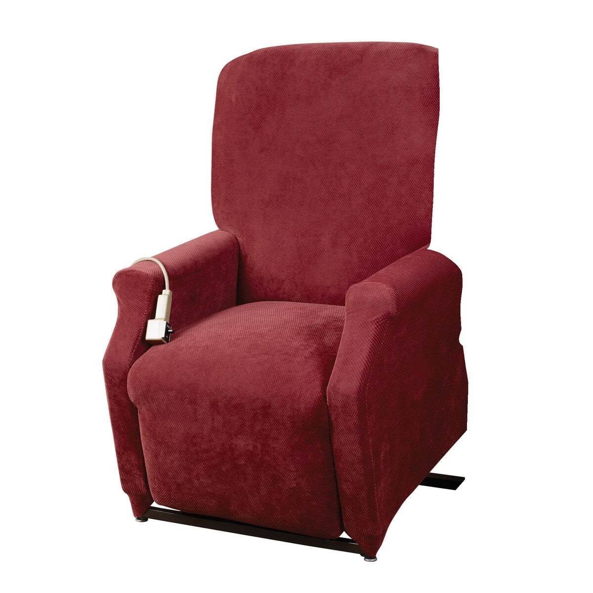 SureFit Stretch Pique Lift Recliner Slipcover