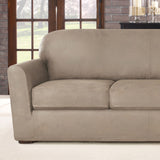 SureFit Ultimate Stretch Leather 4 Piece Sofa Slipcover