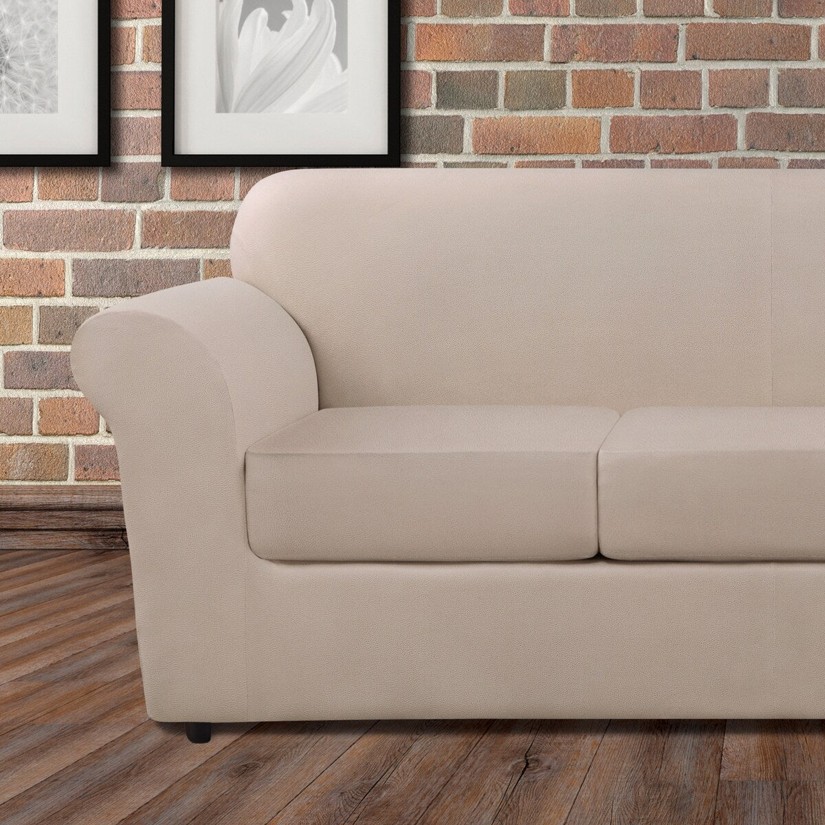 SureFit Ultimate Stretch Leather 4 Piece Sofa Slipcover