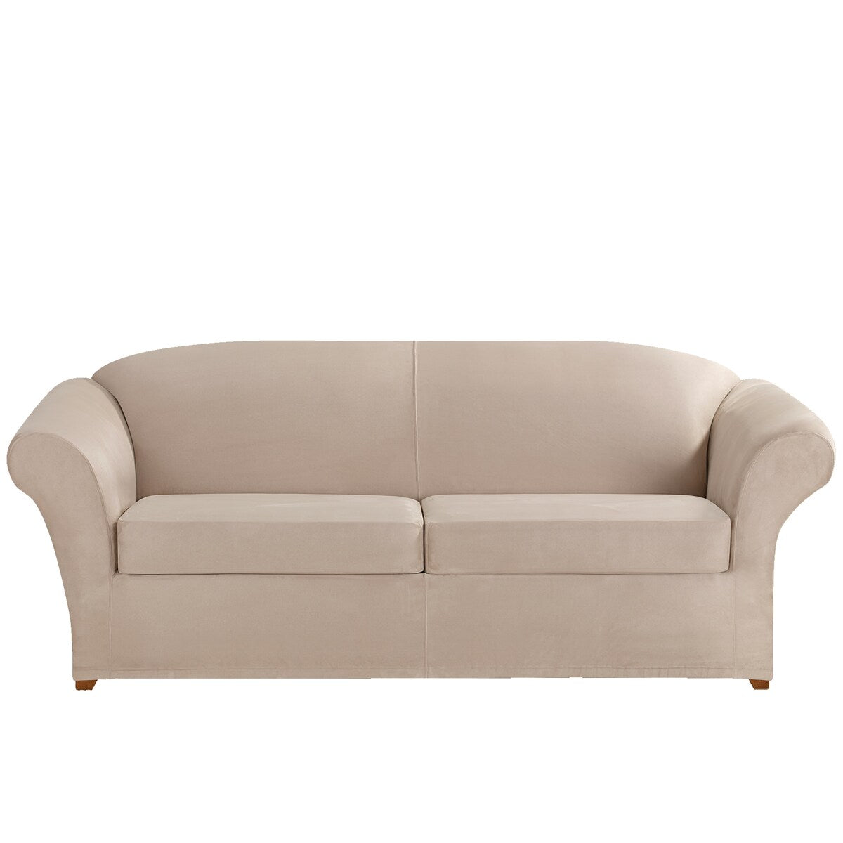 SureFit Ultimate Stretch Suede 3 Piece Sofa Slipcover