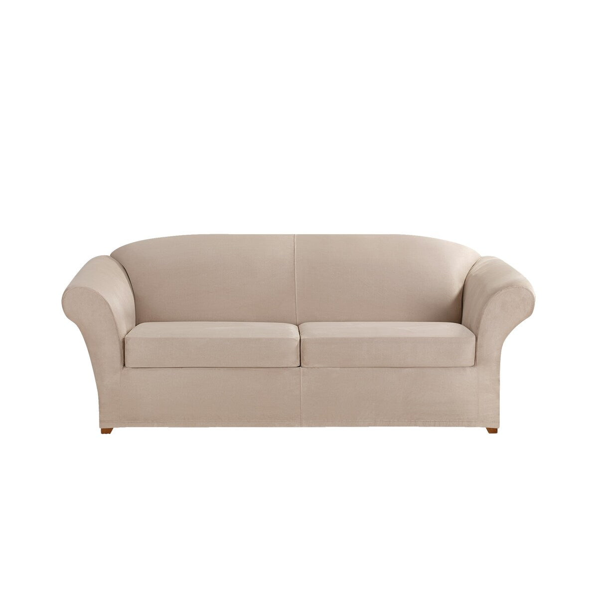 SureFit Ultimate Stretch Suede 3 Piece Sofa Slipcover