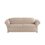 SureFit Ultimate Stretch Suede 3 Piece Sofa Slipcover