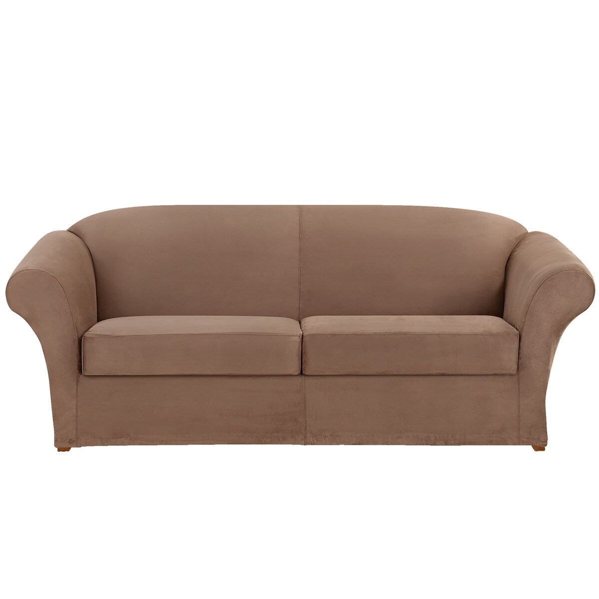 SureFit Ultimate Stretch Suede 3 Piece Sofa Slipcover