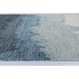 NuStory Surf Hand Tufted Abstract Area Rug in Blue
