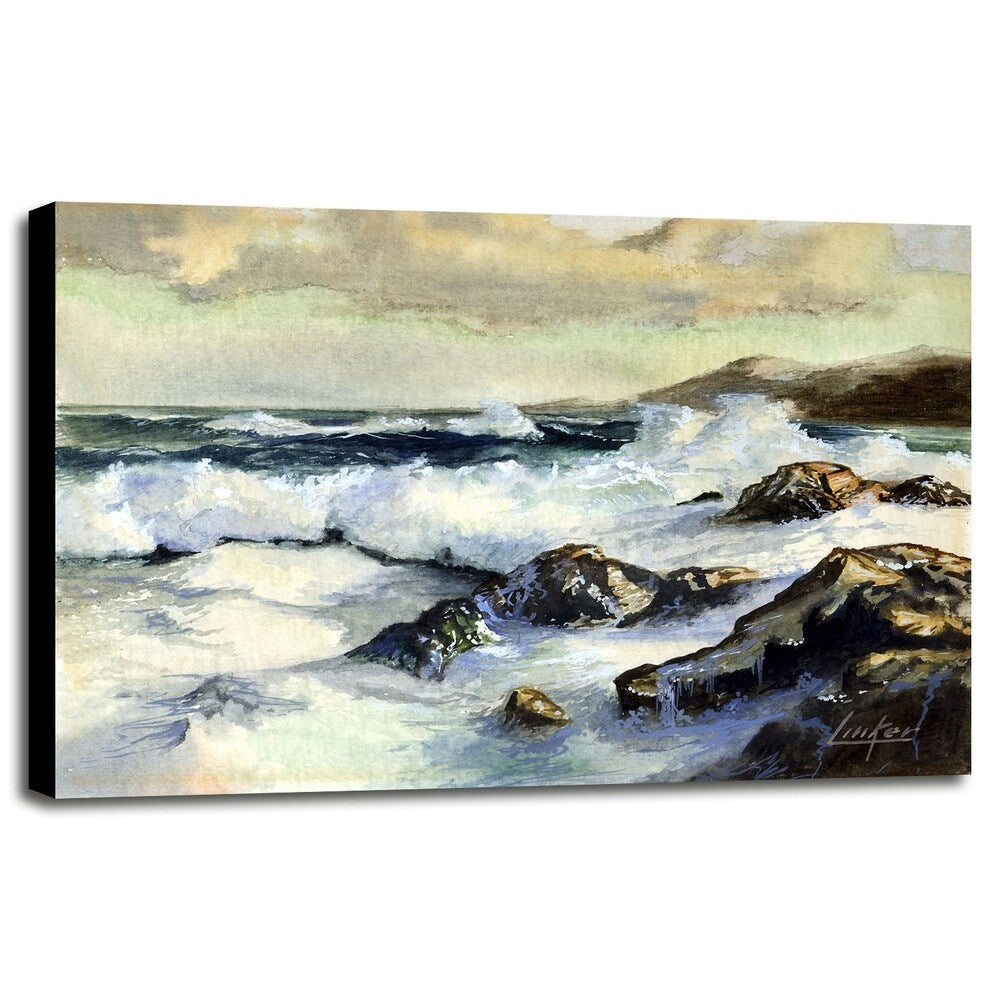 Surf-THOLIN52728 Print 9"x13" by Thomas Linker