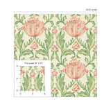 Surface Style Charmed Beauty Spring Peel and Stick Wallpaper - 20.5 in. W x 18 ft. L