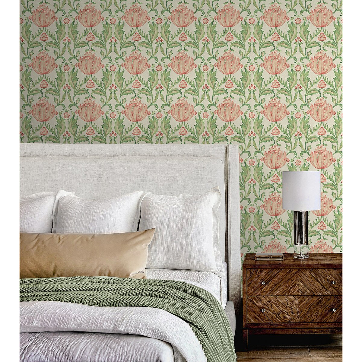 Surface Style Charmed Beauty Spring Peel and Stick Wallpaper - 20.5 in. W x 18 ft. L