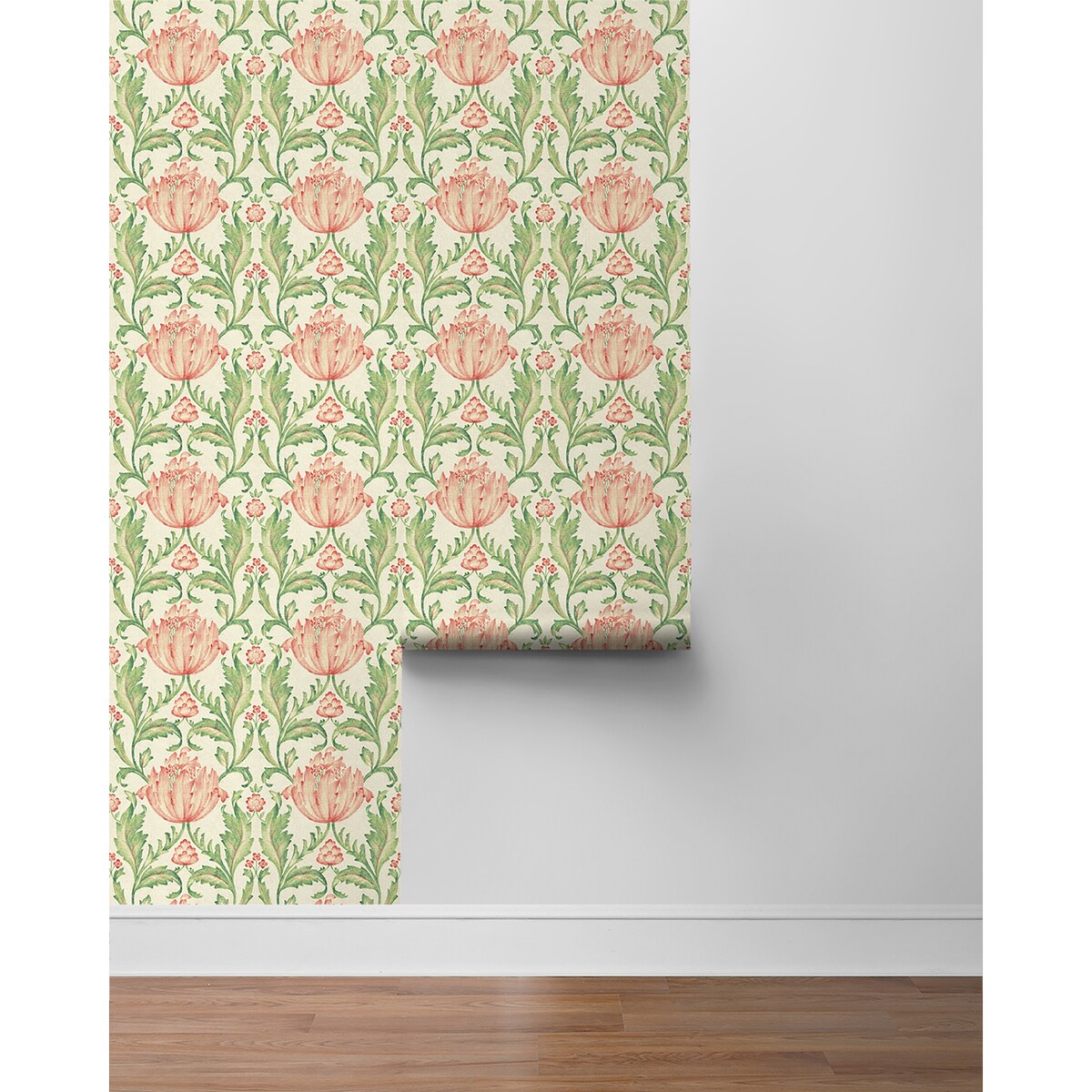 Surface Style Charmed Beauty Spring Peel and Stick Wallpaper - 20.5 in. W x 18 ft. L