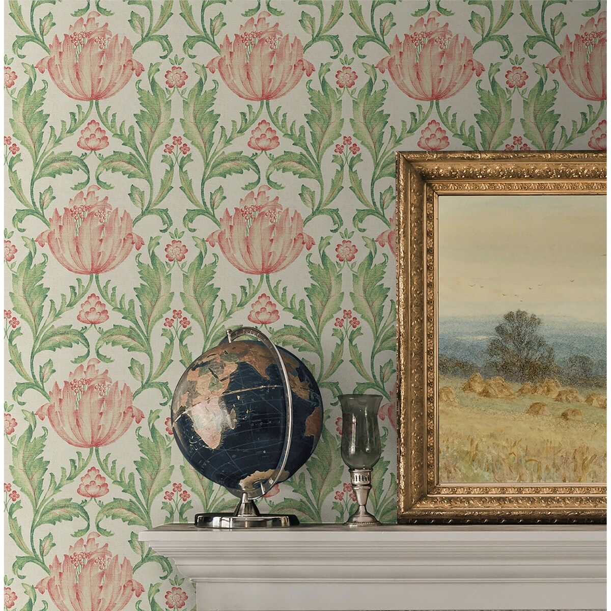 Surface Style Charmed Beauty Spring Peel and Stick Wallpaper - 20.5 in. W x 18 ft. L