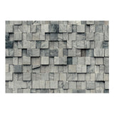 Surface Texture Wallpaper Wall Mural - Abstract Stacked Stone Cubes