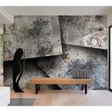 Surface Texture Wallpaper Wall Mural - Concrete Cards