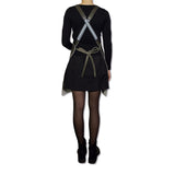 Suspender Style Apron - Vintage Grey