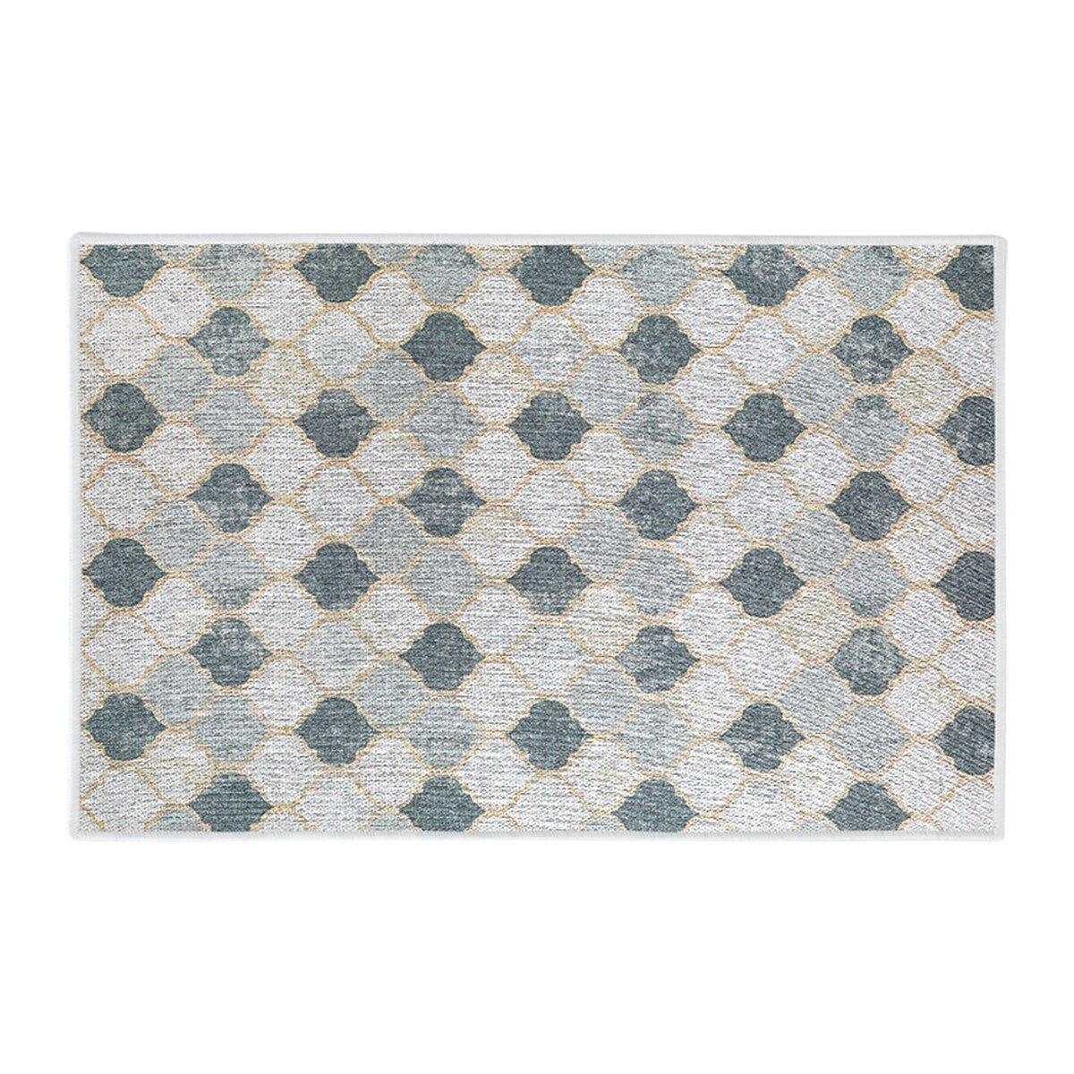 SussexHome Non-Skid Ultra-Thin Area Rugs for Laundry Room, Entryway, Bathroom and Kitchen - Washable Multipurpose Floor Mat