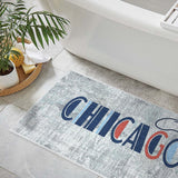 SussexHome Non-Skid Ultra-Thin Area Rugs for Laundry Room, Entryway, Bathroom and Kitchen - Washable Multipurpose Floor Mat