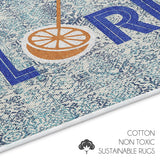 SussexHome Non-Skid Ultra-Thin Area Rugs for Laundry Room, Entryway, Bathroom and Kitchen - Washable Multipurpose Floor Mat