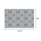 SussexHome Non-Skid Ultra-Thin Area Rugs for Laundry Room, Entryway, Bathroom and Kitchen - Washable Multipurpose Floor Mat