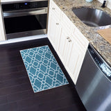 SussexHome Non-Skid Ultra-Thin Area Rugs for Laundry Room, Entryway, Bathroom and Kitchen - Washable Multipurpose Floor Mat