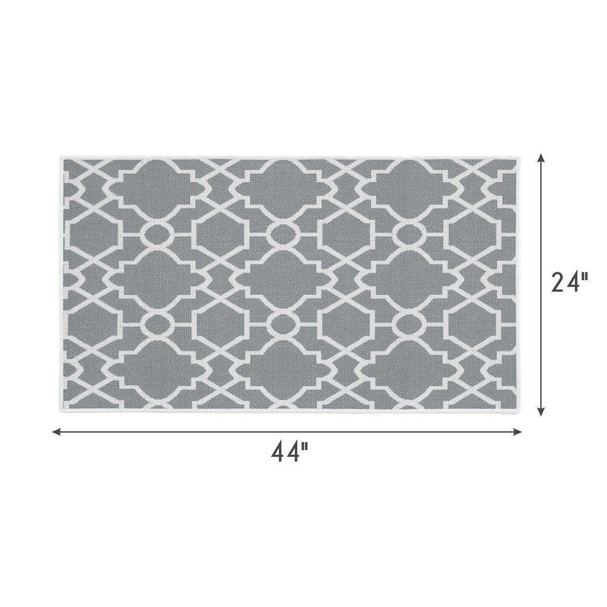 SussexHome Non-Skid Ultra-Thin Area Rugs for Laundry Room, Entryway, Bathroom and Kitchen - Washable Multipurpose Floor Mat