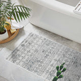 SussexHome Non-Skid Ultra-Thin Area Rugs for Laundry Room, Entryway, Bathroom and Kitchen - Washable Multipurpose Floor Mat