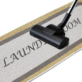 SussexHome Washable Ultra Thin Laundry Room Rug Runner - 20" x 59"