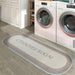 SussexHome Washable Ultra Thin Laundry Room Rug Runner - 20" x 59"