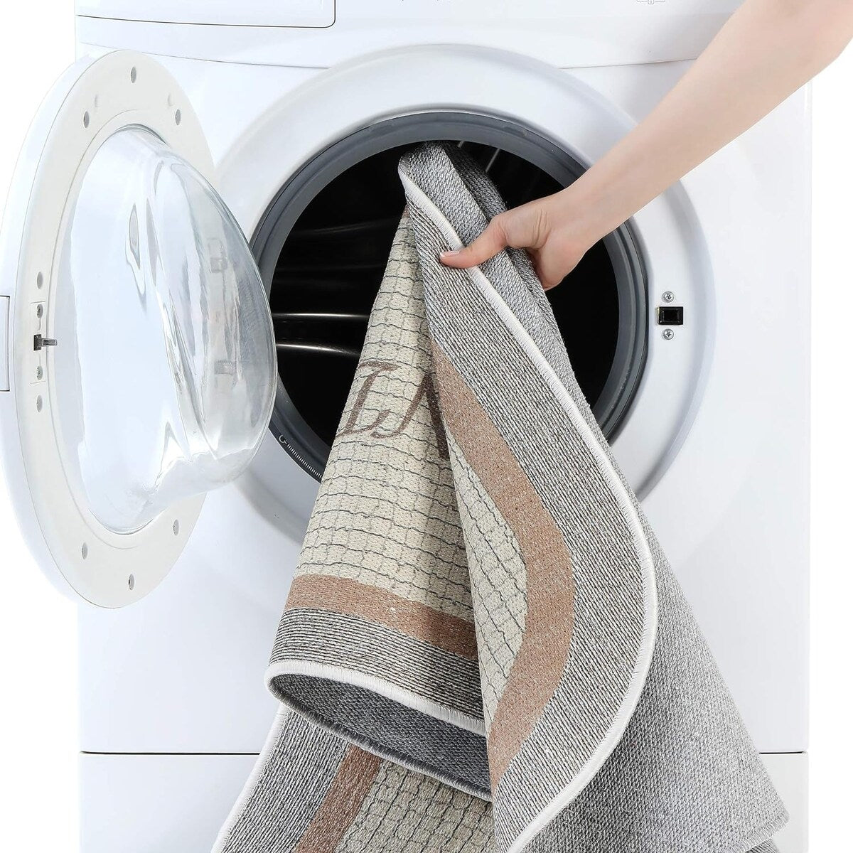 SussexHome Washable Ultra Thin Laundry Room Rug Runner - 20" x 59"