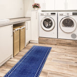 SussexHome Washable Ultra Thin Laundry Room Rug Runner - 20" x 59"
