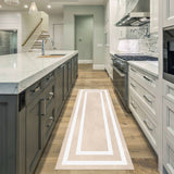 SussexHome Washable Ultra Thin Laundry Room Rug Runner - 20" x 59"