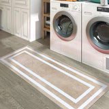 SussexHome Washable Ultra Thin Laundry Room Rug Runner - 20" x 59"