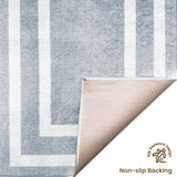 SussexHome Washable Ultra Thin Laundry Room Rug Runner - 20" x 59"