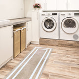 SussexHome Washable Ultra Thin Laundry Room Rug Runner - 20" x 59"