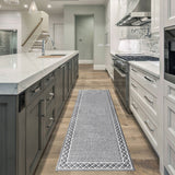 SussexHome Washable Ultra Thin Laundry Room Rug Runner - 20" x 59"