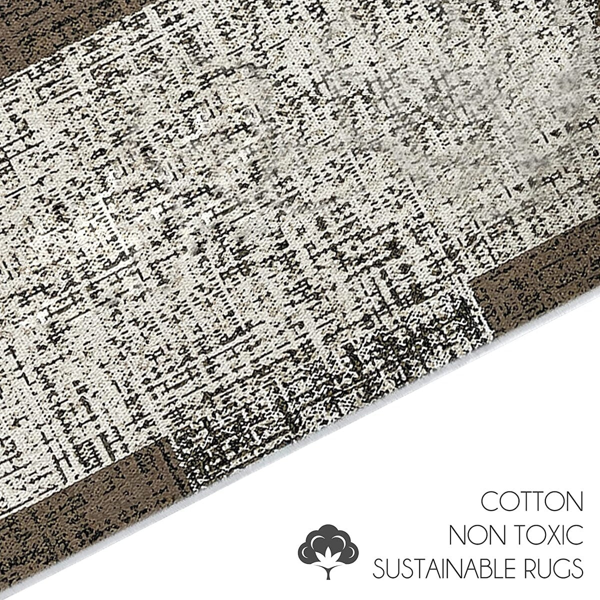 SussexHome Washable Ultra Thin Laundry Room Rug Runner - 20" x 59"