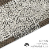 SussexHome Washable Ultra Thin Laundry Room Rug Runner - 20" x 59"