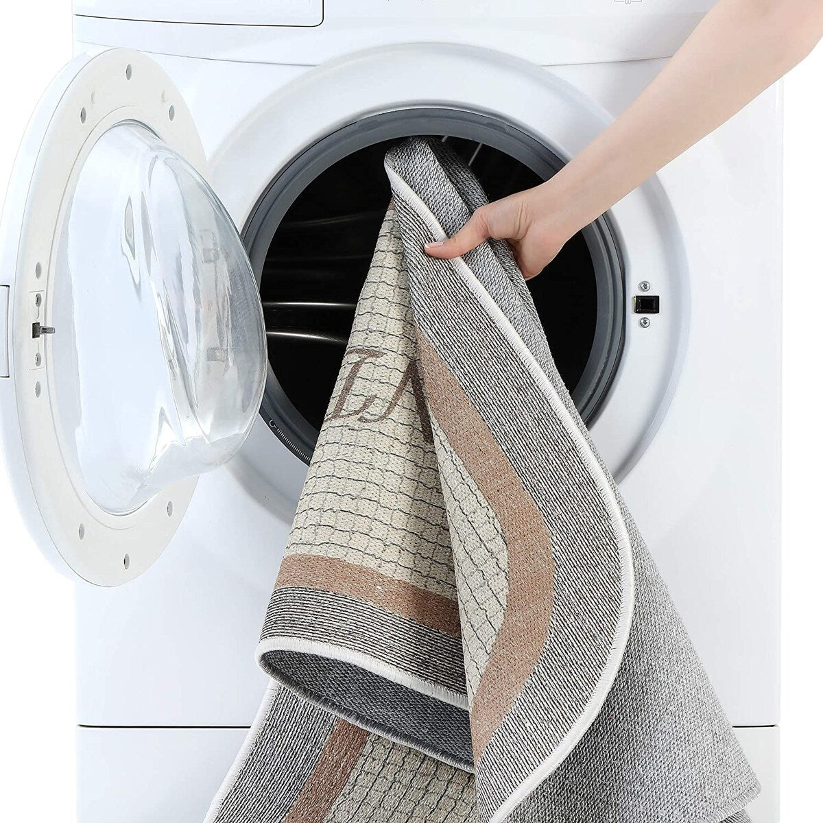 SussexHome Washable Ultra Thin Laundry Room Rug Runner - 20" x 59"
