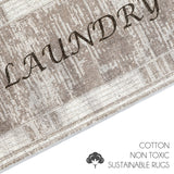 SussexHome Washable Ultra Thin Laundry Room Rug Runner - 20" x 59"