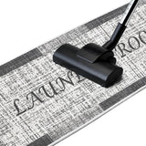 SussexHome Washable Ultra Thin Laundry Room Rug Runner - 20" x 59"