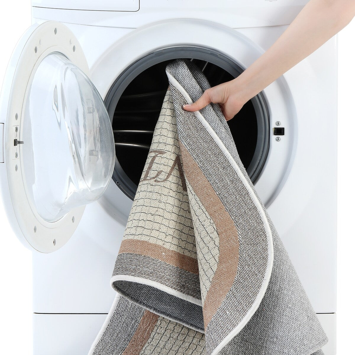 SussexHome Washable Ultra Thin Laundry Room Rug Runner - 20" x 59"