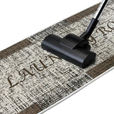 SussexHome Washable Ultra Thin Laundry Room Rug Runner - 20" x 59"