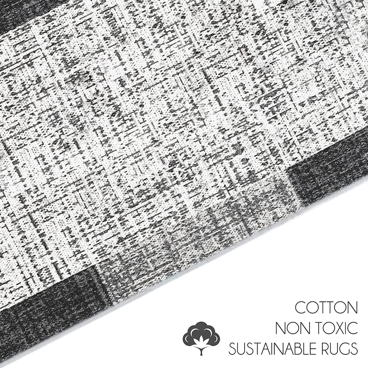 SussexHome Washable Ultra Thin Laundry Room Rug Runner - 20" x 59"